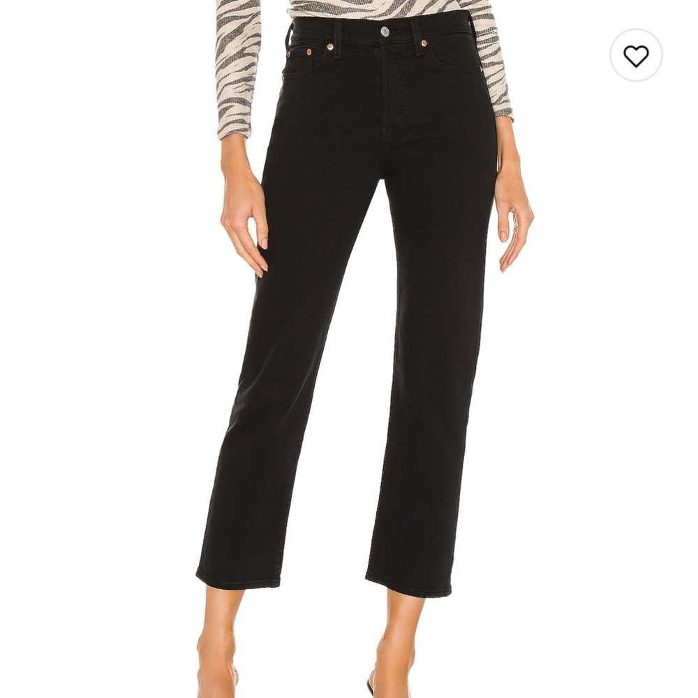 Levi’s wedgie straight ankle jeans